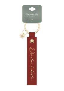 Opakowanie Brelok skórzany pasek - Dzielna kobieta