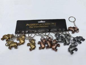 Opakowanie Brelok słoń metalowy (12szt)