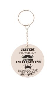 Brelok Super Chłopak - Zabawny. Wydawca: CRESCO. Multiszop.pl Opakowanie Brelok Super Chłopak - Zabawny