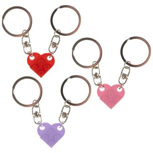 Opakowanie Breloki serce z klocków MIX