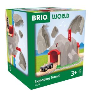 Brio Wybuchający tunel. Wydawca: Ravensburger. Multiszop.pl Opakowanie Brio Wybuchający tunel