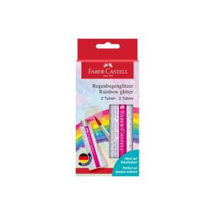 Brokat Rainbow 12ml 2szt FABER CASTELL. Wydawca: Faber Castell. Multiszop.pl Opakowanie Brokat Rainbow 12ml 2szt FABER CASTELL