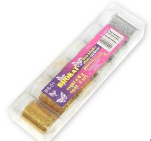 Opakowanie Brokat sypki z dozownikiem 2 kolory 6x8g