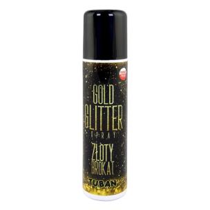 Opakowanie Brokat w sprayu złoty 150ml