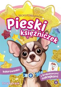 Okładka książki Brokatowa magia. Pieski księżniczek. Trufelek