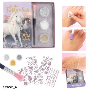 Opakowanie Brokatowe tatuaże Miss Melody 12657A