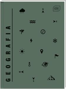 Opakowanie Brulion A5/80K kratka Geografia (5szt) OXFORD