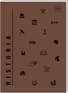 Opakowanie Brulion A5/80K kratka Historia (5szt)