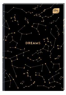 Opakowanie Brulion A5/96K kratka Satin Metallic (5szt)