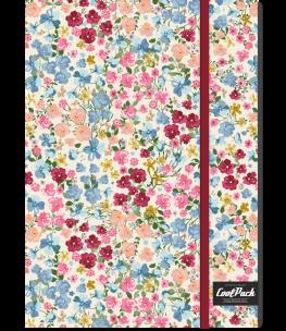 Opakowanie Brulion A5 z gumką Coolpack Forget me not