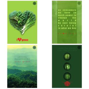 Opakowanie Brulion B5/96K kratka Think Green (5szt)