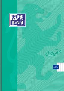 Opakowanie BRULION MO OXFORD TOUCH PASTEL A5 60K 90G K5M TURKUSOWY kratka z marginesem