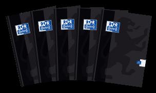 Opakowanie BRULION OXFORD ESSE SZY A5 96K 90G KR MA CZARNY kratka z marginesem