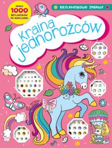 Okładka książki Brylancikowe zabawy Kraina jednorożców