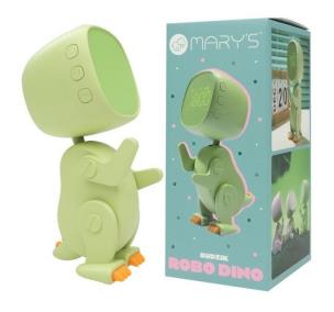 Opakowanie Budzik robo dino zielony