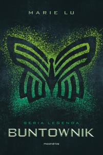 Buntownik. Autor: Lu Marie. Multiszop.pl Okładka książki Buntownik