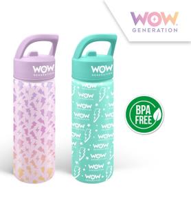 Opakowanie Butelka termiczna 500ml WOW 1 sztuka mix wzorów