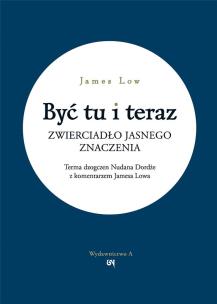 Być tu i teraz. Zwierciadło jasnego znaczenia. Autor: Low James. Multiszop.pl Okładka książki Być tu i teraz. Zwierciadło jasnego znaczenia