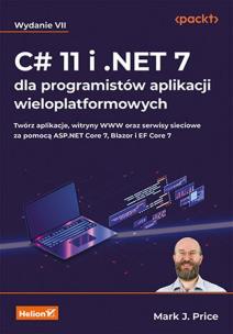Okładka książki C# 11 i .NET 7 dla programistów...w.7