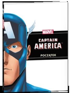 Captain America. Początek - uszkodzone. Autor: Opracowanie zbiorowe. Multiszop.pl Okładka książki Captain America. Początek - uszkodzone