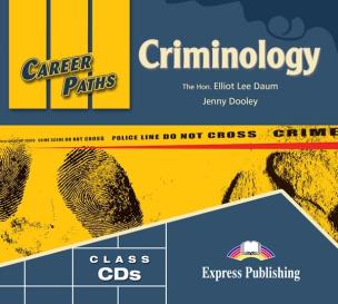 Okładka książki CD audio Career Paths Criminology Class