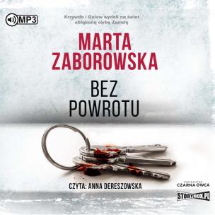CD MP3 Bez powrotu. Autor: Marta Zaborowska. Multiszop.pl Okładka książki CD MP3 Bez powrotu