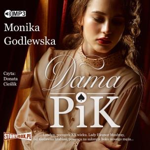 CD MP3 Dama Pik. Autor: Monika Godlewska. Multiszop.pl Okładka książki CD MP3 Dama Pik
