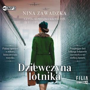 CD MP3 Dziewczyna lotnika. Autor: Nina Zawadzka. Multiszop.pl Okładka książki CD MP3 Dziewczyna lotnika