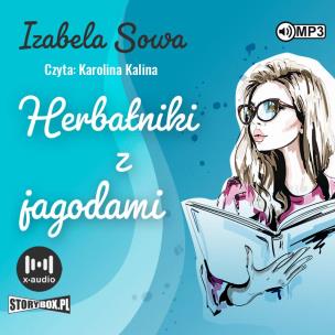 CD MP3 Herbatniki z jagodami. Autor: Sowa Izabela. Multiszop.pl Okładka książki CD MP3 Herbatniki z jagodami