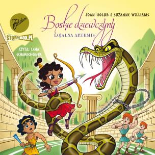 CD MP3 Lojalna Artemis. Boskie dziewczyny. Tom 7. Autor: Joan Holub, Lena Schimscheiner. Multiszop.pl Okładka książki CD MP3 Lojalna Artemis. Boskie dziewczyny. Tom 7