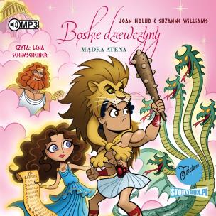CD MP3 Mądra Atena. Boskie dziewczyny. Tom 5. Autor: Joan Holub, Suzanne Williams. Multiszop.pl Okładka książki CD MP3 Mądra Atena. Boskie dziewczyny. Tom 5