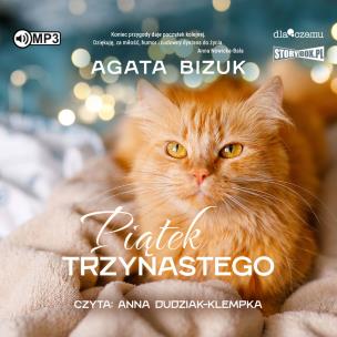 CD MP3 Piątek trzynastego. Autor: Bizuk Agata. Multiszop.pl Okładka książki CD MP3 Piątek trzynastego