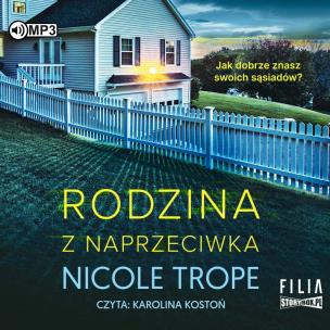 Okładka książki CD MP3 Rodzina z naprzeciwka