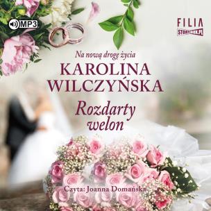 CD MP3 Rozdarty welon. Autor: Wilczyńska Karolina. Multiszop.pl Okładka książki CD MP3 Rozdarty welon