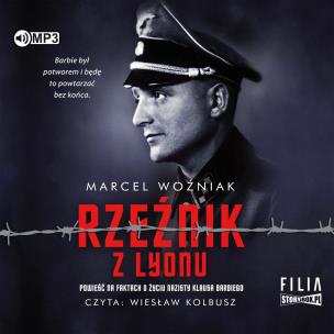 CD MP3 Rzeźnik z Lyonu. Autor: Marcel Woźniak. Multiszop.pl Okładka książki CD MP3 Rzeźnik z Lyonu