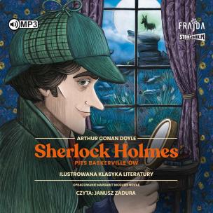 Okładka książki CD MP3 Sherlock Holmes. Pies Baskerville'ów