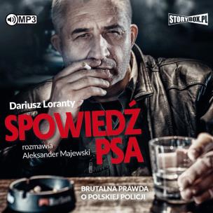 Okładka książki CD MP3 Spowiedź psa. Brutalna prawda o polskiej policji