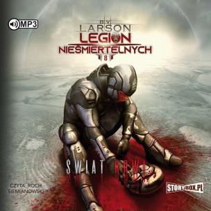 CD MP3 Świat Krwi. Legion nieśmiertelnych. Tom 8. Autor: Larson B.V.. Multiszop.pl Okładka książki CD MP3 Świat Krwi. Legion nieśmiertelnych. Tom 8
