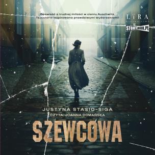 CD MP3 Szewcowa. Autor: Justyna Stasio-Siga. Multiszop.pl Okładka książki CD MP3 Szewcowa