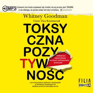 Okładka książki CD MP3 Toksyczna pozytywność
