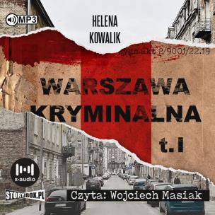 Okładka książki CD MP3 Warszawa kryminalna. Tom 1