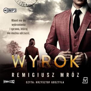 CD MP3 Wyrok. Autor: Remigiusz Mróz. Multiszop.pl Okładka książki CD MP3 Wyrok