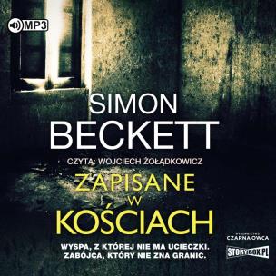 CD MP3 Zapisane w kościach. Autor: Beckett Simon. Multiszop.pl Okładka książki CD MP3 Zapisane w kościach