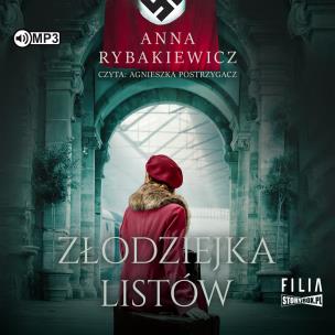 CD MP3 Złodziejka listów. Autor: Rybakiewicz Anna. Multiszop.pl Okładka książki CD MP3 Złodziejka listów