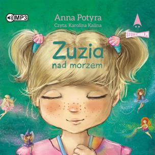 CD MP3 Zuzia nad morzem. Autor: Anna Potyra. Multiszop.pl Okładka książki CD MP3 Zuzia nad morzem