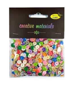 Opakowanie Cekiny nieprzeźroczyste 6mm 20g