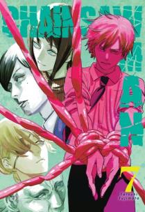 Chainsaw man. Tom 7. Autor: Tatsuki Fujimoto. Multiszop.pl Okładka książki Chainsaw man. Tom 7
