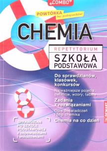 Chemia. Repetytorium. Szkoła podstawowa w.2022. Autor: Agnieszka Cacek. Multiszop.pl Okładka książki Chemia. Repetytorium. Szkoła podstawowa w.2022