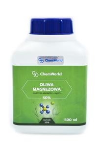 Zdjęcie produktu ChemWorld Oliwa magnezowa siarczan 50% 500ml