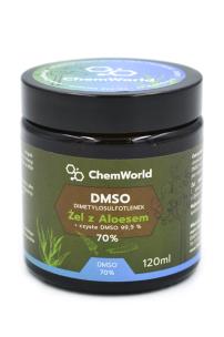 Zdjęcie produktu ChemWorld Żel DMSO 70% z aloesem 120ml